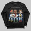 Jordan 11 Low “Space Jam” DopeSkill Long Sleeve T-Shirt First Sunday Graphic Streetwear - Black