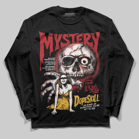 Jordan 14 Golf “Last Shot” DopeSkill Long Sleeve T-Shirt Mystery Ghostly Grasp Graphic Streetwear - Black