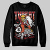 Nigel Sylvester x Air Jordan 4 ‘Brick by Brick’ DopeSkill Sweatshirt Threat Graphic Streetwear - Black