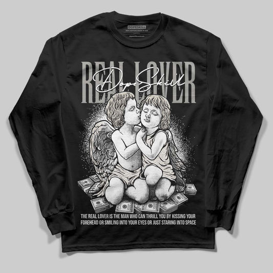 Jordan 3 Retro Pure Money DopeSkill Long Sleeve T-Shirt Real Lover Graphic Streetwear - Black