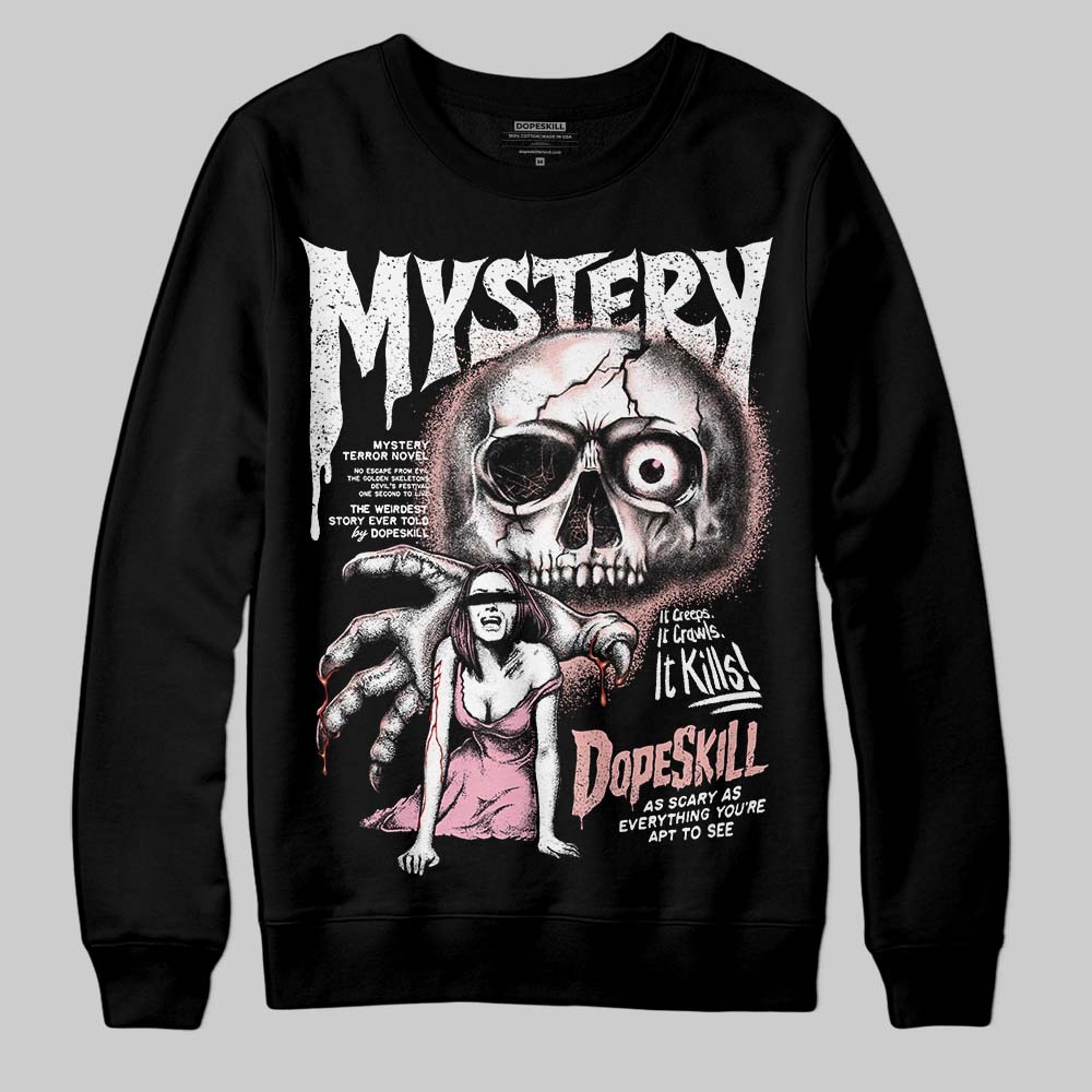 Jordan 1 Low OG “Rust Pink” DopeSkill Sweatshirt Mystery Ghostly Grasp Graphic Streetwear - black