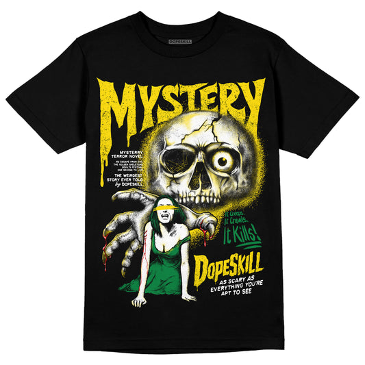 Dunk Reverse Brazil DopeSkill T-Shirt Mystery Ghostly Grasp Graphic Streetwear - Black 