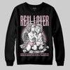 Dunk Low LX Pink Foam DopeSkill Sweatshirt Real Lover Graphic Streetwear - Black