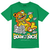 Green Sneakers DopeSkill Green T-shirt Born To Be Rich Graphic Streetwear