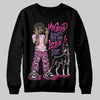 Pink Sneakers DopeSkill Sweatshirt My Grind Won't Let Me Lose Graphic Streetwear - Black