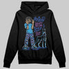 Royal Blue Sneakers DopeSkill Hoodie Sweatshirt My Grind Won't Let Me Lose Graphic Streetwear - black