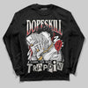 Nigel Sylvester x Jordan 1 Low OG “Nitro” DopeSkill Long Sleeve T-Shirt Sorry I've Been Trappin Graphic Streetwear - Black