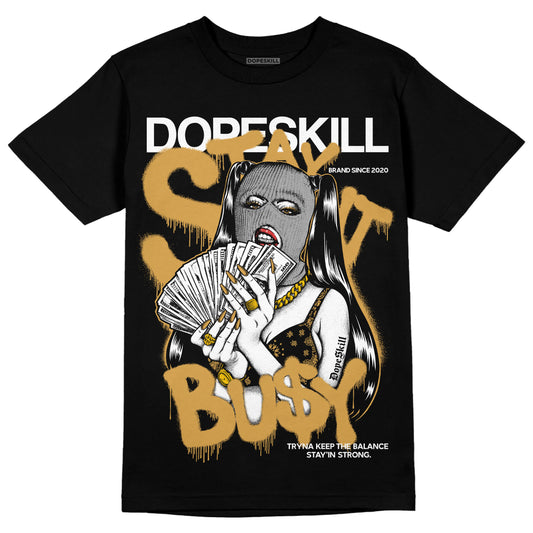 Jordan 11 "Gratitude" DopeSkill T-Shirt Stay It Busy Graphic Streetwear - Black