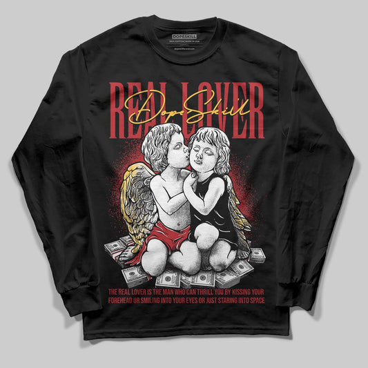 Jordan 14 Golf “Last Shot” DopeSkill Long Sleeve T-Shirt Real Lover Graphic Streetwear - Black
