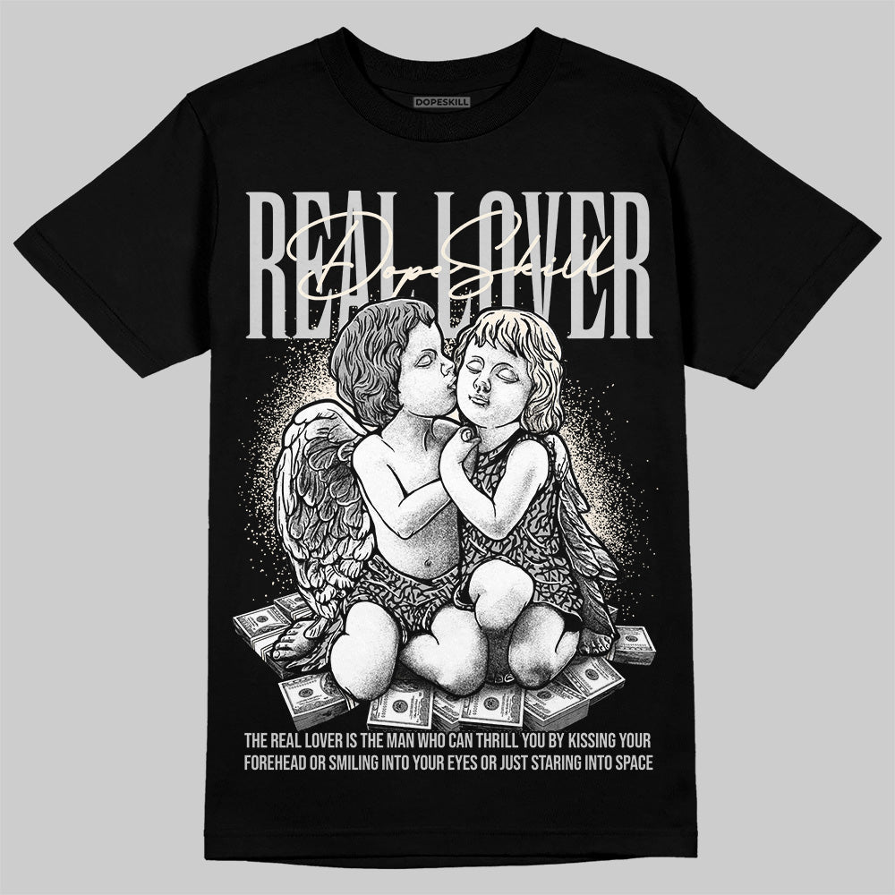 Jordan 3 “Off Noir” DopeSkill T-Shirt Real Lover Graphic Streetwear - Black