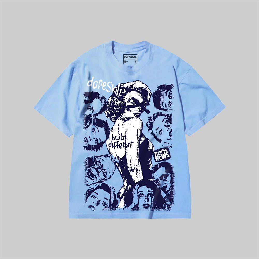 Built Different DopeSkill Premium T-shirt Streetwear - Chambray