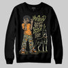 Olive Sneakers DopeSkill Sweatshirt My Grind Won't Let Me Lose Graphic Streetwear - black
