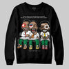 Jordan 5 “Lucky Green” DopeSkill Sweatshirt First Sunday Graphic Streetwear - Black
