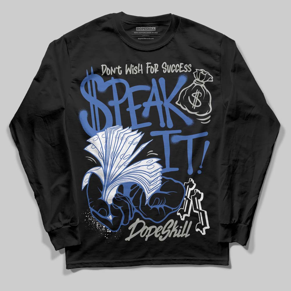 Jordan 3 “Lucky Shorts” DopeSkill Long Sleeve T-Shirt Speak It Graphic Streetwear - Black