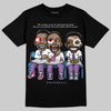 PURPLE Sneakers DopeSkill T-Shirt First Sunday Graphic Streetwear - Black