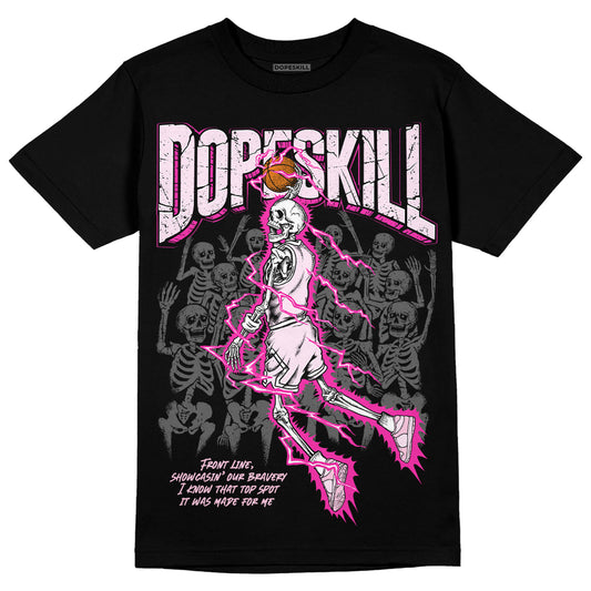 Dunk Low GS 'Triple Pink' DopeSkill T-Shirt Thunder Dunk Graphic Streetwear - Black