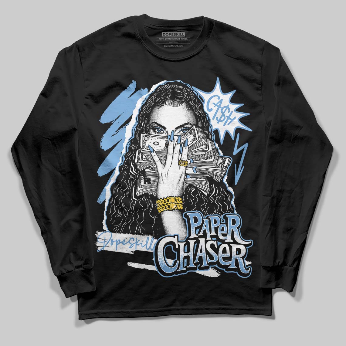 Jordan 12 Retro 'Melo' DopeSkill Long Sleeve T-Shirt NPC Graphic Streetwear - Black