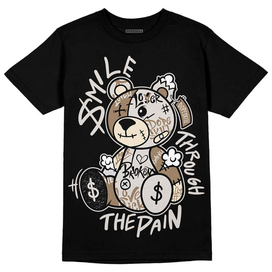 Jordan 5 SE “Sail” DopeSkill T-Shirt Smile Through The Pain Graphic Streetwear - Black