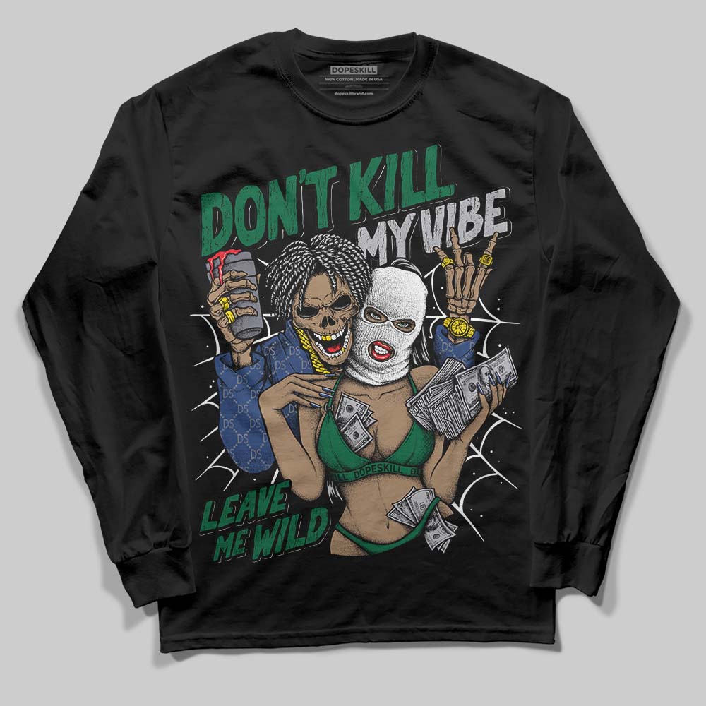 Asics GT-2160 ‘Shamrock Green’ DopeSkill Long Sleeve T-Shirt Don't Kill My Vibe Graphic Streetwear - Black