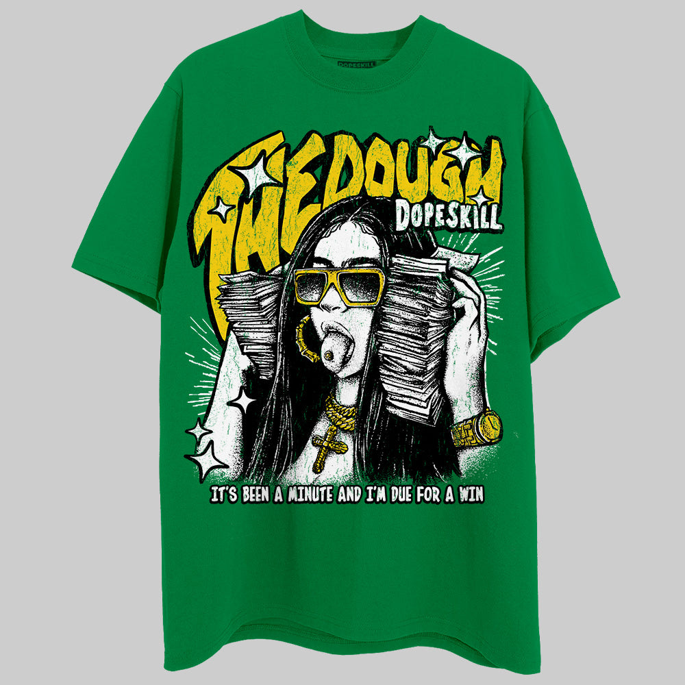Green Sneakers DopeSkill T-Shirt The Dough Graphic Streetwear Irish Green