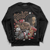 Jordan 9 'Olive' DopeSkill Long Sleeve T-Shirt Stressless Graphic Streetwear - black