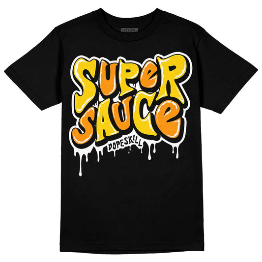Jordan 6 “Yellow Ochre” DopeSkill T-Shirt Super Sauce Graphic Streetwear - Black
