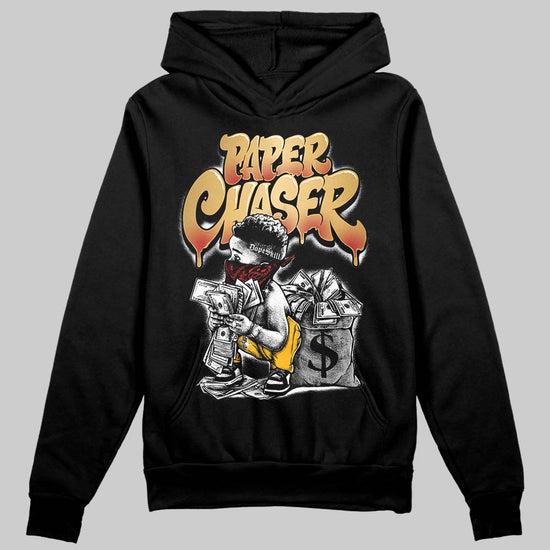 Jordan 12 Retro 'Taxi' 2025 DopeSkill Hoodie Sweatshirt Paper Chaser Boy Graphic Streetwear - Black