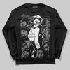 Grey Sneakers DopeSkill Long Sleeve T-Shirt Built Different Graphic Streetwear - Black