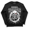 Dunk Low Panda White Black DopeSkill Long Sleeve T-Shirt Trapped Halloween Graphic Streetwear - Black