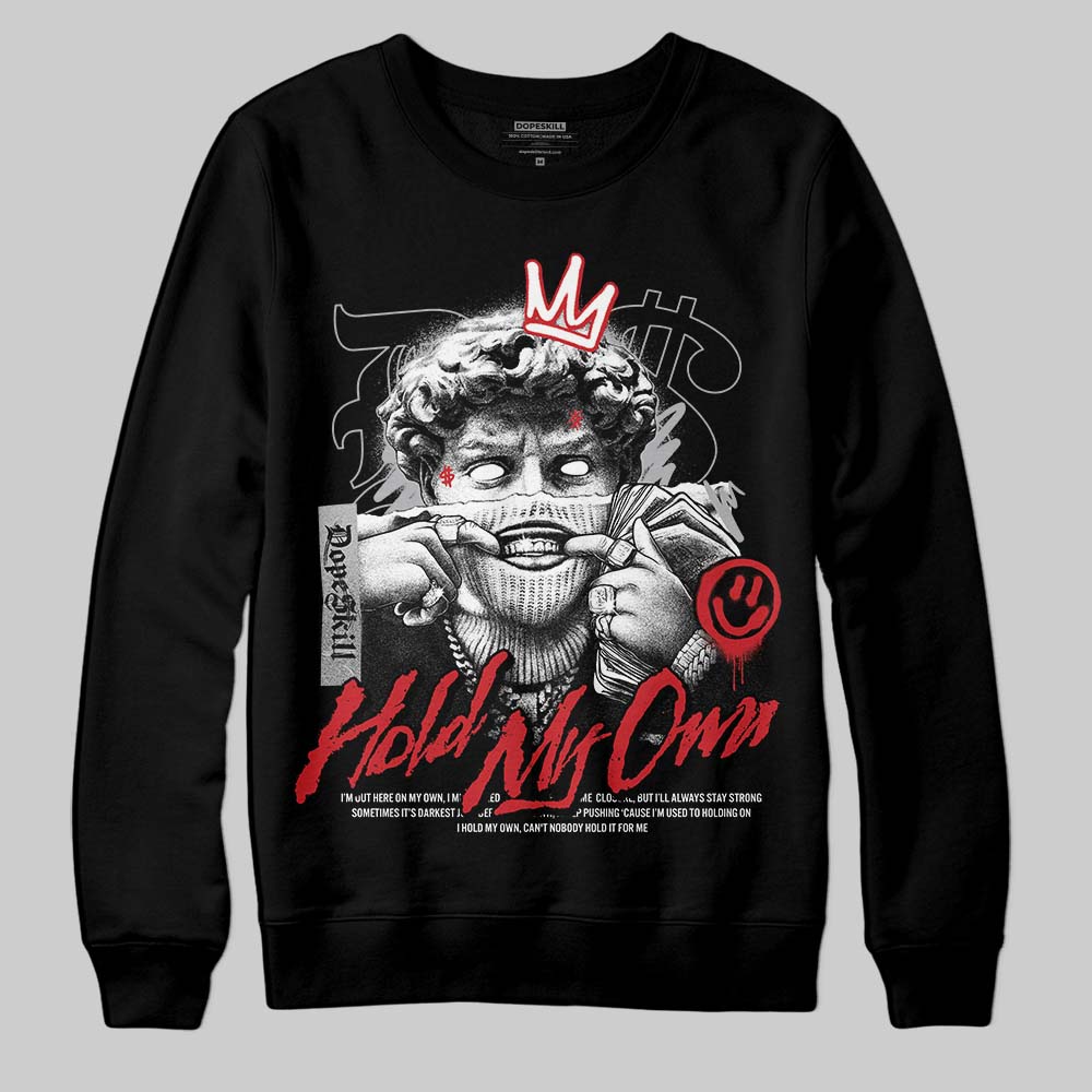 Jordan 4 OG “White Cement” DopeSkill Sweatshirt In My Way Graphic Streetwear - Black