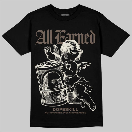 New Balance 204L Mushroom DopeSkill T-Shirt All Earned Graphic Streetwear - Black