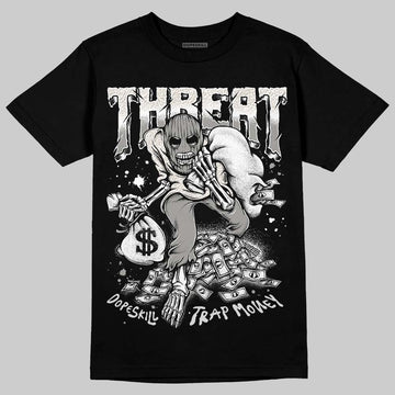 Jordan 3 Retro Pure Money DopeSkill T-Shirt Threat Graphic Streetwear - BLack