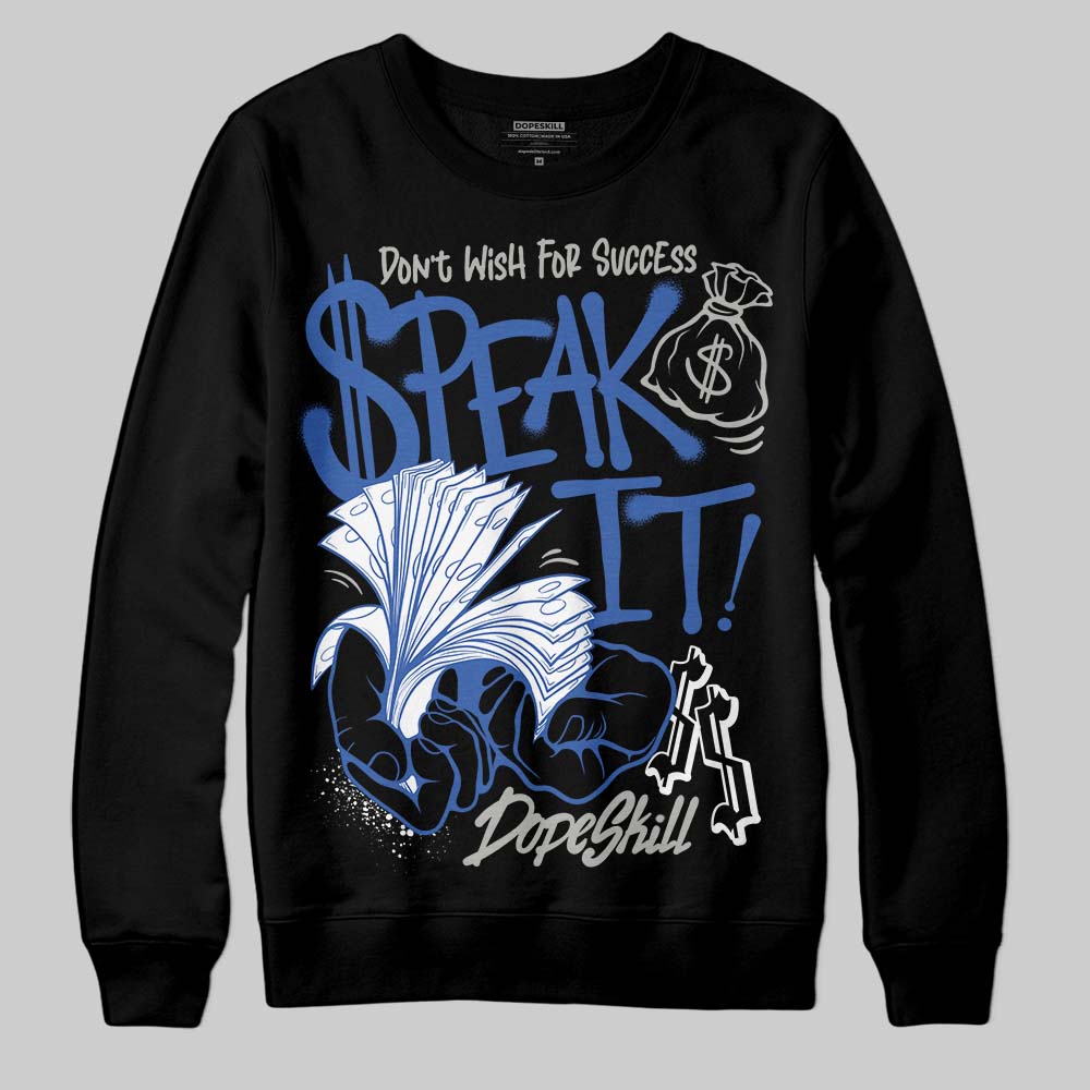 Jordan 3 “Lucky Shorts” DopeSkill Sweatshirt Speak It Graphic Streetwear - black