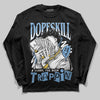 Jordan 12 Retro 'Melo' DopeSkill Long Sleeve T-Shirt Sorry I've Been Trappin Graphic Streetwear - Black