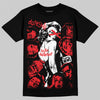 Jordan 11 Retro Cherry DopeSkill T-Shirt Built Different Graphic Streetwear - Black