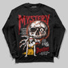 Nigel Sylvester x Air Jordan 4 ‘Brick by Brick’ DopeSkill Long Sleeve T-Shirt Mystery Ghostly Grasp Graphic Streetwear - Black