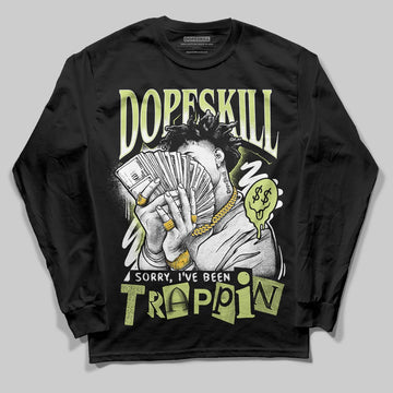 Jordan 11 “Inner Beast” DopeSkill Long Sleeve T-Shirt Sorry I've Been Trappin Graphic Streetwear - Black