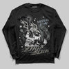 Jordan 9 Cool Grey DopeSkill Long Sleeve T-Shirt Drip Season Graphic Streetwear - Black