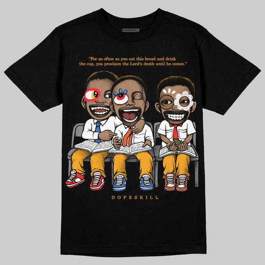 Jordan 12 Retro Black Taxi DopeSkill T-Shirt First Sunday Graphic Streetwear - Black