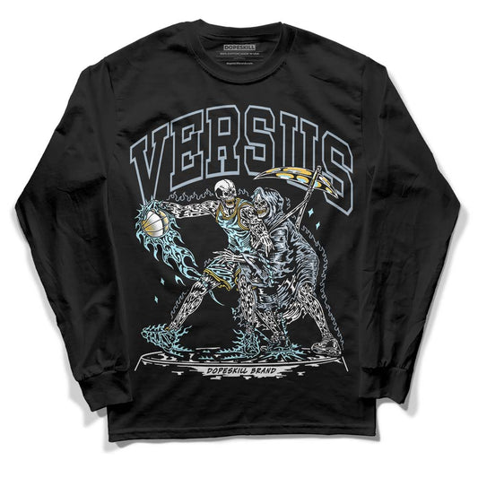 Jordan 13 “Blue Grey” DopeSkill Long Sleeve T-Shirt VERSUS Graphic Streetwear - Black