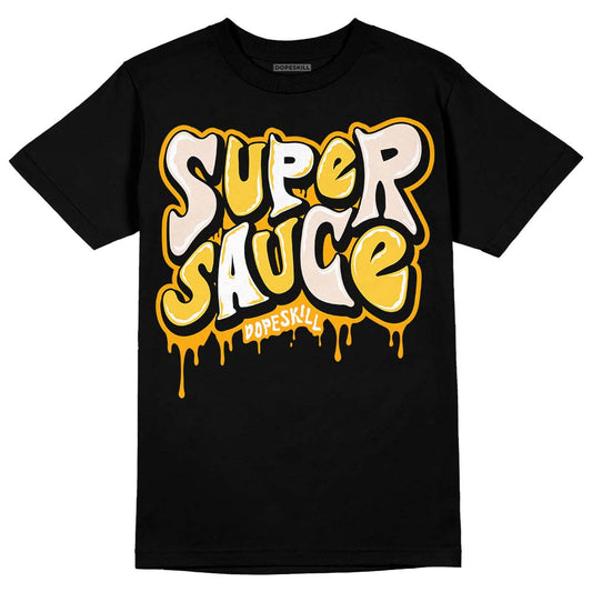 Jordan 4 "Sail" DopeSkill T-Shirt Super Sauce Graphic Streetwear - Black 