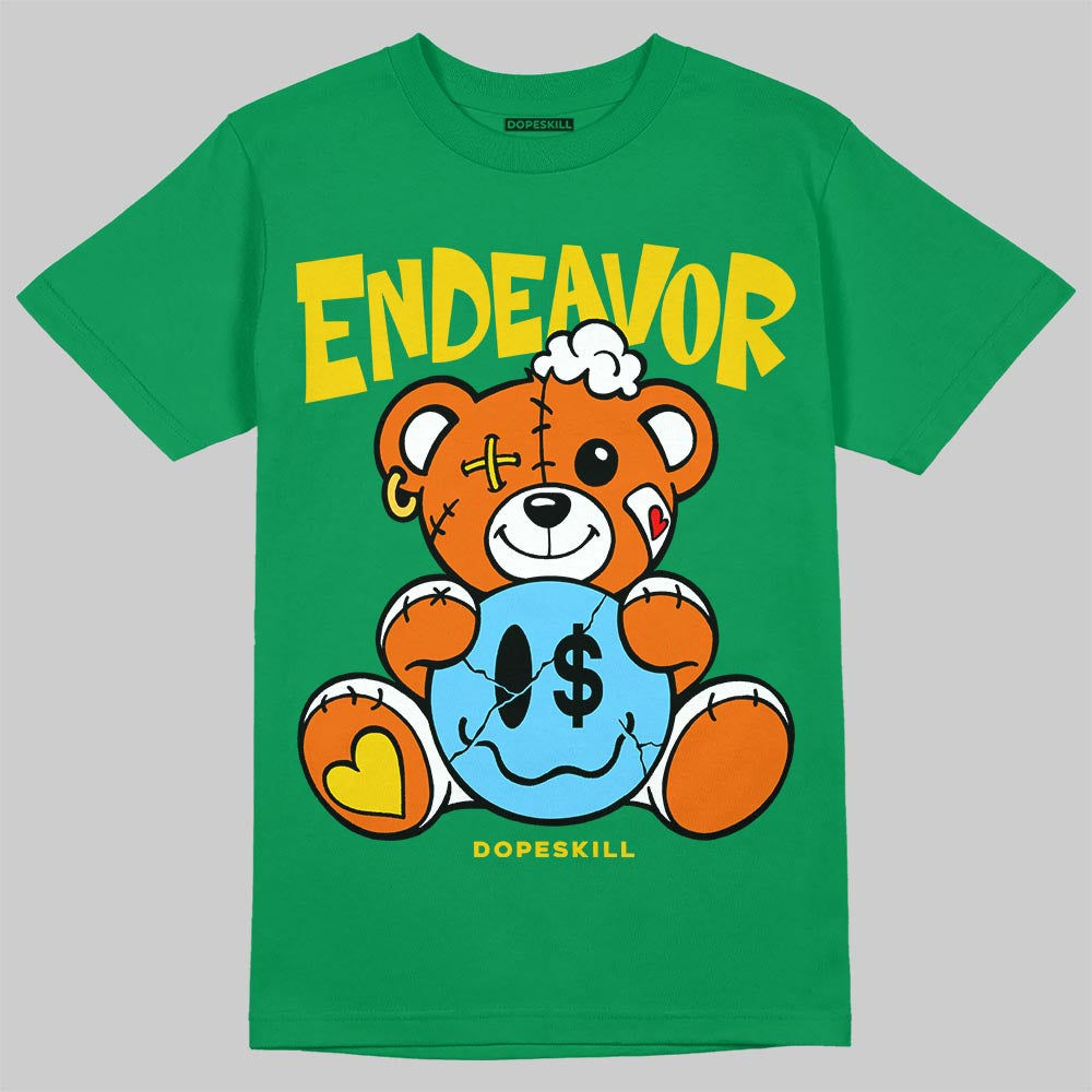 Green Sneakers DopeSkill T-Shirt Endeavor Graphic Streetwear - Irish Green