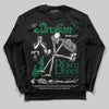 Asics GT-2160 ‘Shamrock Green’ DopeSkill Long Sleeve T-Shirt Broken Bones Graphic Streetwear - Black