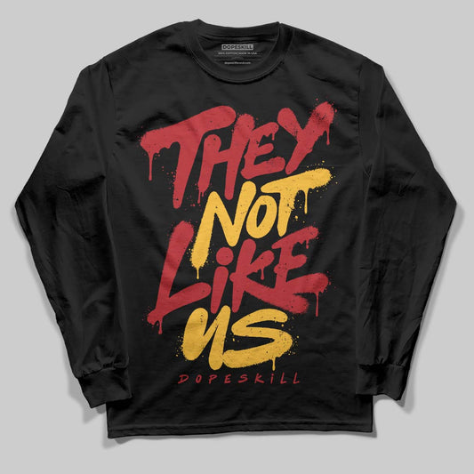 Jordan 14 Golf “Last Shot” DopeSkill Long Sleeve T-Shirt They Not Like Us Graphic Streetwear - black
