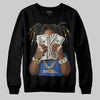 Jordan 1 Low Travis Scott x Fragment DopeSkill Sweatshirt Rich Youth Graphic Streetwear - Black