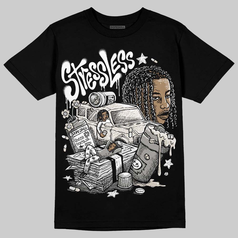 Jordan 3 Retro Pure Money DopeSkill T-Shirt Stressless Graphic Streetwear - Black