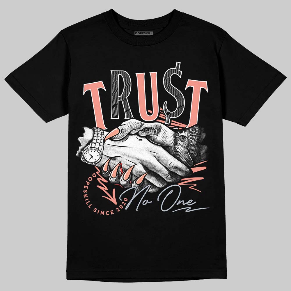 DJ Khaled x Jordan 5 Retro ‘Crimson Bliss’ DopeSkill T-Shirt Trust No One Graphic Streetwear - Black