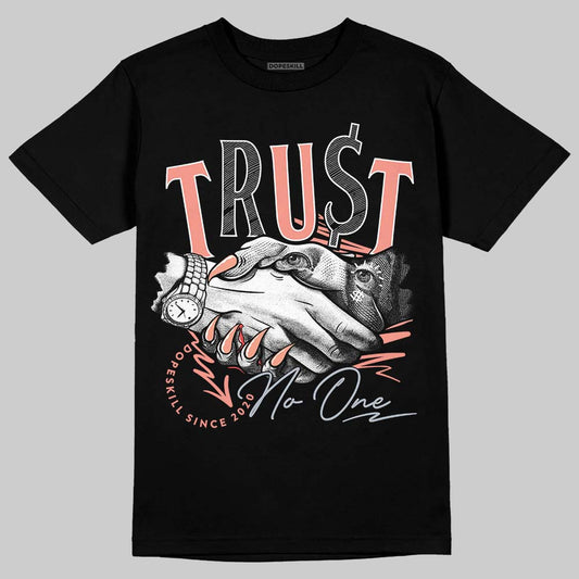 DJ Khaled x Jordan 5 Retro ‘Crimson Bliss’ DopeSkill T-Shirt Trust No One Graphic Streetwear - Black