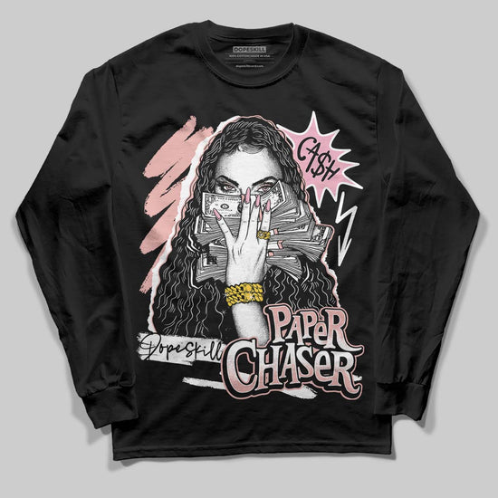 Jordan 1 Low OG “Rust Pink” DopeSkill Long Sleeve T-Shirt NPC Graphic Streetwear - Black