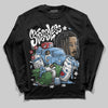 Jordan 12 Retro 'Melo' DopeSkill Long Sleeve T-Shirt Stressless Graphic Streetwear - black